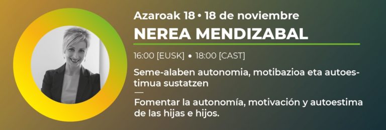 Albiste hontara sartu: Seme-alaben autonomia, motibazioa eta autoestimua sustatzen.